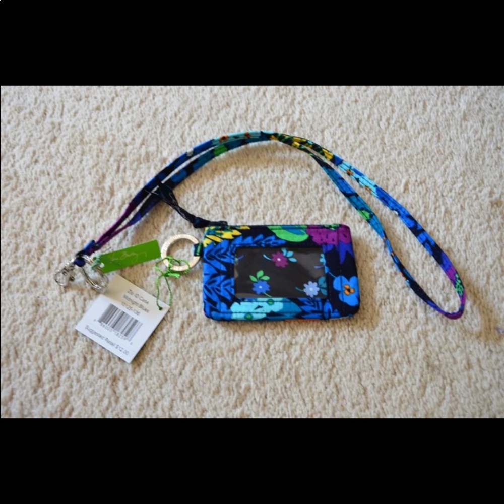 Vera Bradley badge holder.